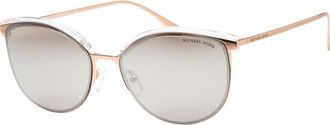 Michael Kors Womens MK1088-11086G-59 MK1088 59 11086G Magnolia Sunglasses - Rose Gold - One Size