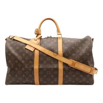 Louis Vuitton Pre-owned Weekend Bag - Dames - Pre-owned - Bruin - Maat: ONE Size Leer