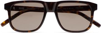Kaleos Freeman C3 Mens Sunglasses Tortoiseshell Size 54