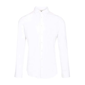 Giorgio Armani Classic Cotton Shirt - male - Giorgio Armani - Formal Shirts - White - 2XL - Shirts