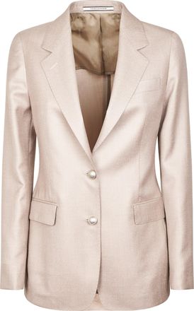Tagliatore Tailored Jacket with Notch Lapel and Button Detail