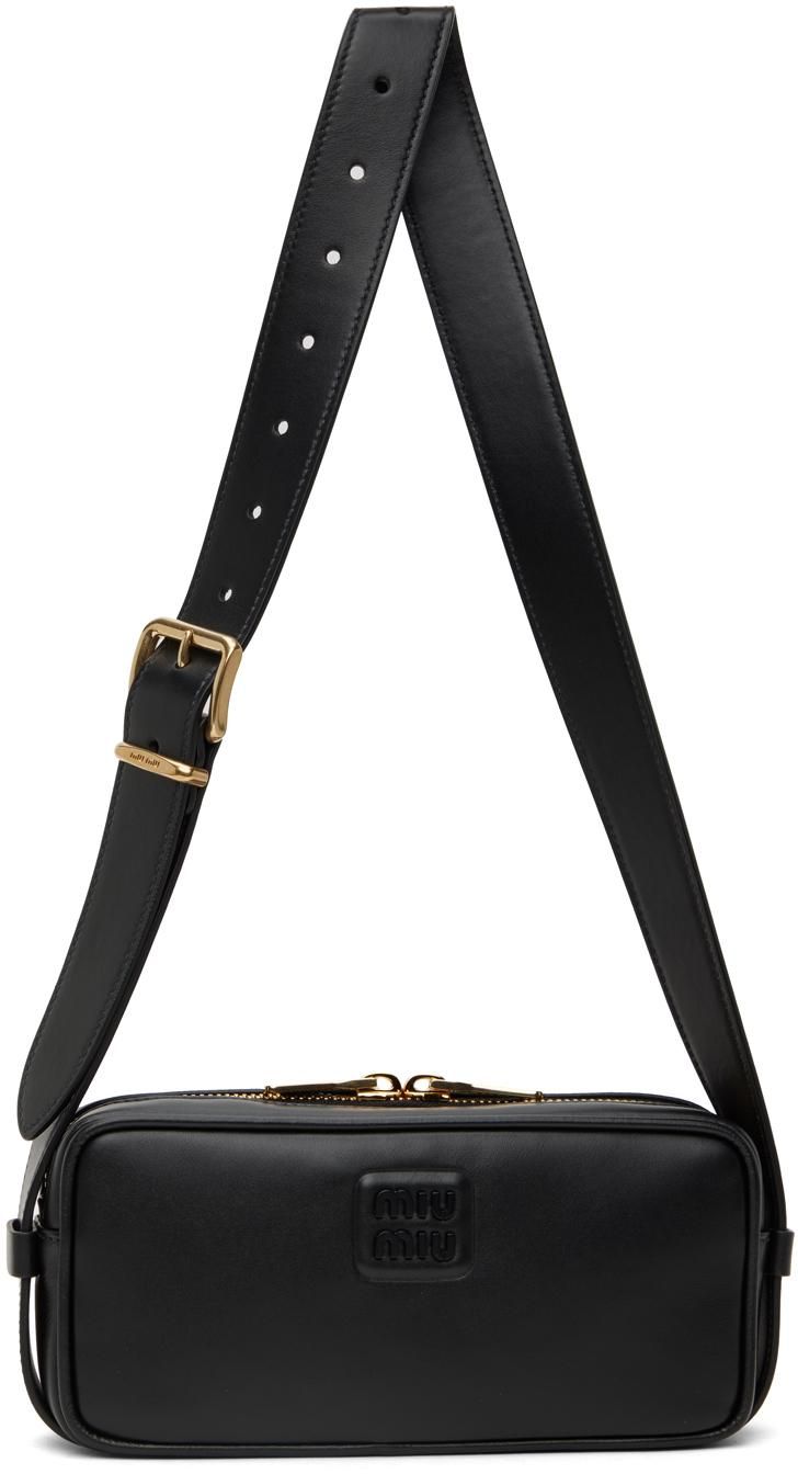 ハンドバッグ MIU MIU Trunk hand bag Black Miu Miu Women's' Small Trunk Leather Handbag in Black | LN-CC®
