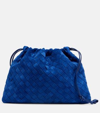 Bottega Veneta Dustbag Intrecciato suede pouch