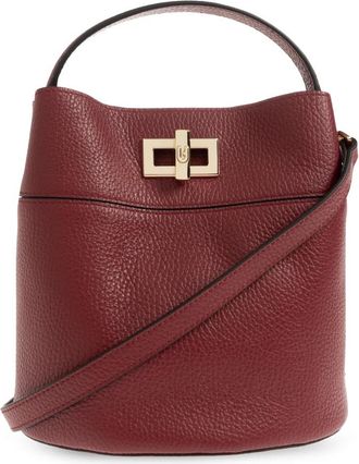 Furla Amelia Mini Bag - Dames - Schoudertassen - Rood - ONE Size - Leer - Tassen