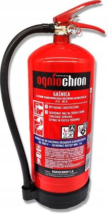 OEM Extintor De Espuma De 6 Kg/6 L Ab Para Hogar, Cocina Y Garaje, Fabricado En 2024