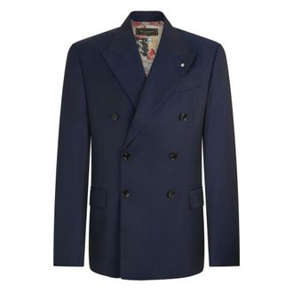 Billionaire Boys Club Blazer Cruzado Dandy Fit - Jackets - Hombre - Azul - L