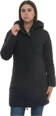 Save The Duck Dames, Mantels, Zwart, Maat: XS Poliester