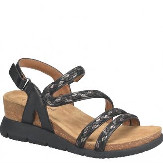 COMFORTIVA Womens Silvia Sport Sandal - Medium In Black Multi
