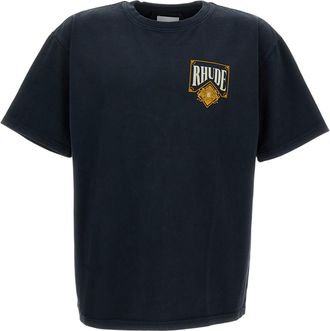 Rhude Black Crew Neck T-Shirt