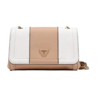 Guess Shoulder Bags, female, Beige, Size: ONE SIZE Noelle II Convertible Xbody Flap