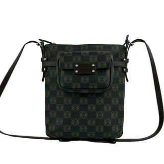 Loewe Pre-owned Loewe Anagram Coated Canvas Crossbody Ladies CR454QQGD4FD8IEH