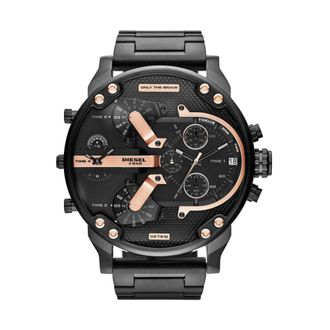 Diesel Mr Daddy 2.0 Chronograph - Heren - Horloges - Zwart - ONE Size - Accessoires