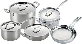 Scanpan 10Pc Fusion 5 Cookware Set