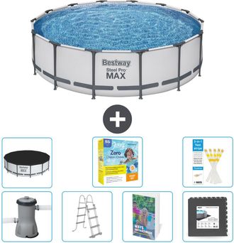 Bestway Piscina Bestway Steel Pro Max Redonda - 427x122 Cm - 8-piezas S607