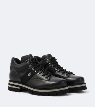 Bogner Courchevel leather lace-up boots