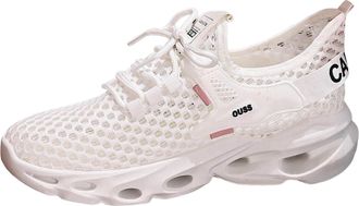 Generic Trainers Walking Shoes Girls Trail Running Sneakers Lightweight Comfortable Wedge Zero Drop Sole Breathable Air Cushion Arch Support for Spring Summer