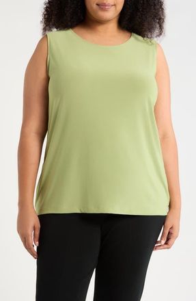 Vikki Vi Scoop Neck Tank in Pistachio at Nordstrom, Size 2 X
