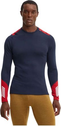 Helly Hansen Lifa Merino Midweight Crew - Sport - Hombre - Azul - XL