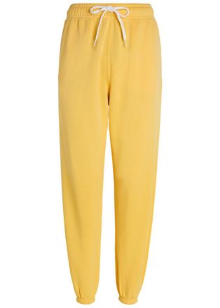 Polo Ralph Lauren Logo-embroidered Cotton Sweatpants - Yellow - S (UK8-10 / S)