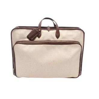 Herm&egrave;s Pre-owned Victoria Toile H Clemence reistas - unisex - Pre-owned - Beige - Maat: ONE Size Zijde