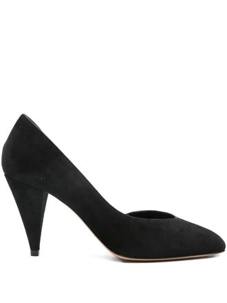 Casadei 85mm pointed-toe pumps - Black