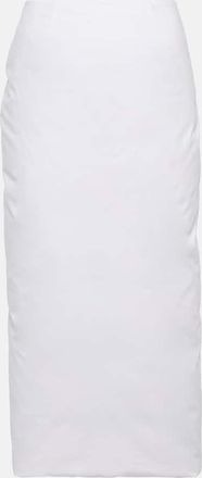 Prada Padded cotton pencil skirt
