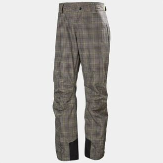 Helly Hansen Mens Legendary Insulated Pants In Pebble Broxburn Plaid