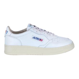 Autry Medalist Low Sneakers - Dames - Schoenen - Wit - Maat: 39 EU Katoen