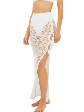 Beach Riot Deborah Skirt In White