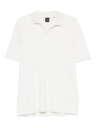 BOSS short-sleeve polo shirt - White