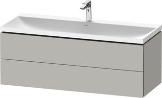 Duravit Duravit L-cube Conjunto En C Suspendido, 2 Cajones, Sin