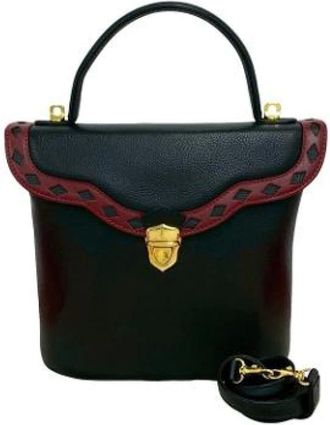 Saint Laurent Vintage, unisex, Zwart, ONE Size, Leer, Pre-owned Vintage Schoudertas