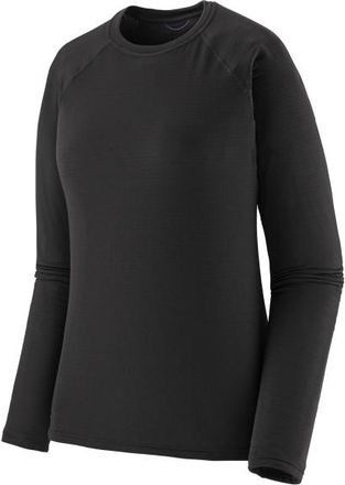 Patagonia Capilene Thermal Weight Crew Kunstfaserunterw&auml;sche f&uuml;r Damen | schwarz
