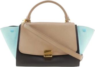 Celine Pre-owned Handbags, female, Multicolor, Size: ONE SIZE Pre-owned The Trapeze