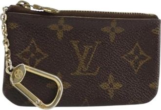 Louis Vuitton Pre-owned Wallets, female, Brown, Size: ONE SIZE Pre-owned Canvas Wallet