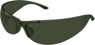 Balenciaga Bb 0454S 003 Zonnebrillen - unisex - Zonnebrillen - Groen - ONE Size - Accessoires