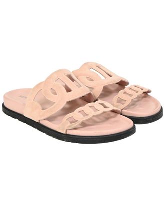 Herm&egrave;s Womens Suede Extra Sandal (Authentic Pre-Loved)