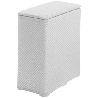 Gedy Aqualine - Cesta Para Ropa Sucia, 50x55x28 Cm, Blanco 203802