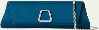 Akris Anouk Small Satin Clutch Bag