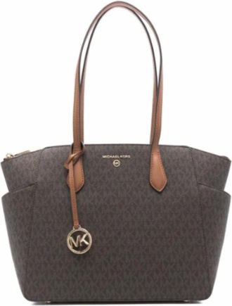Michael Kors Tote Bags, female, Brown, Size: ONE SIZE Stylish Bags Collection