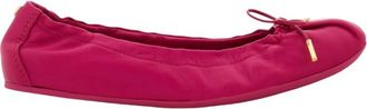 Ferragamo Ferragamo Bow Detail Elasticated Ballet Flats