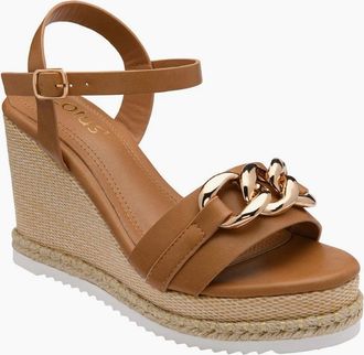 Lotus Womens Bermuda Womens Wedge Sandals - Brown - Size: 5