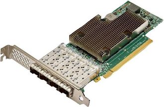 hpe clothing Adaptador De Red Ethernet Hpe De 4 Puertos, 10/25 Gbit/s, Sfp28, Bcm57504
