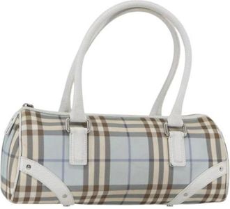 Burberry Pre-owned Handbags, female, Multicolor, Size: ONE SIZE Pre-owned Plastic Shoulder Bag