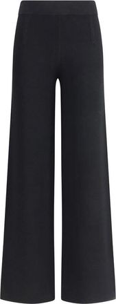 Max Mara Marzia Pants - Dames - Wijde Broeken - Zwart - M - Polyester - Broeken