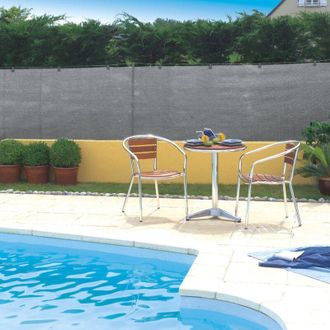 Nortene Malla De Ocultaci&oacute;n Recynet Plus 170 Gr Gris Nortene 1x50 M