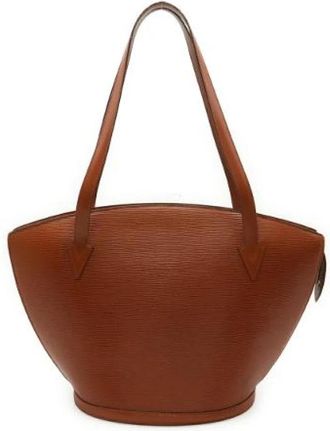 Louis Vuitton Pre-owned Saint Jacques Epi Tote Bag - Dames - Vintage Schoudertas - Bruin - ONE Size - Vintage