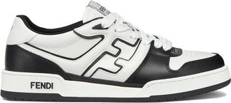 Fendi Match Sneakers - Heren - Sneakers - Zwart - 39 EU - Leer - Schoenen