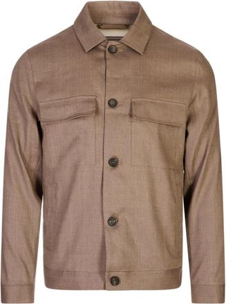 PESERICO Hombre, Chaquetas, Marr&oacute;n, Talla: XL