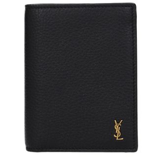 Bottega Veneta Tiny Cassandre Geldb&ouml;rse Herrens Leder Schwarz